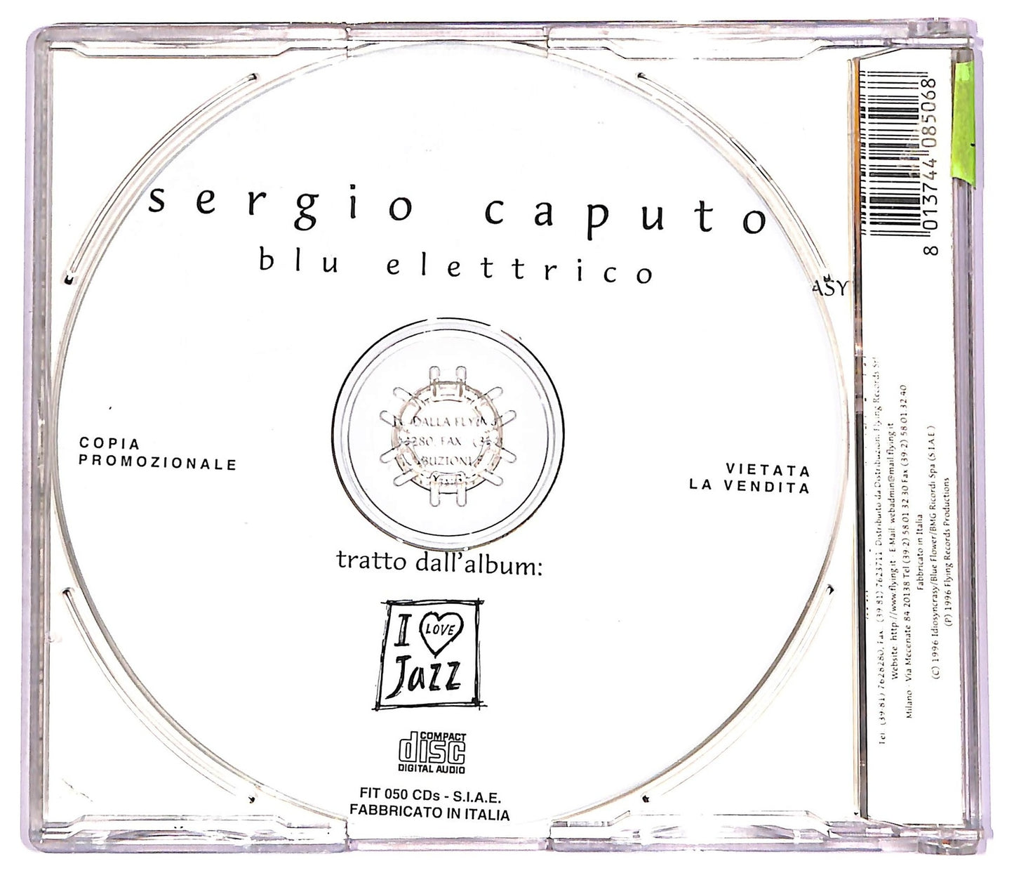 EBOND Sergio Caputo - Blu Elettrico CD CD072355