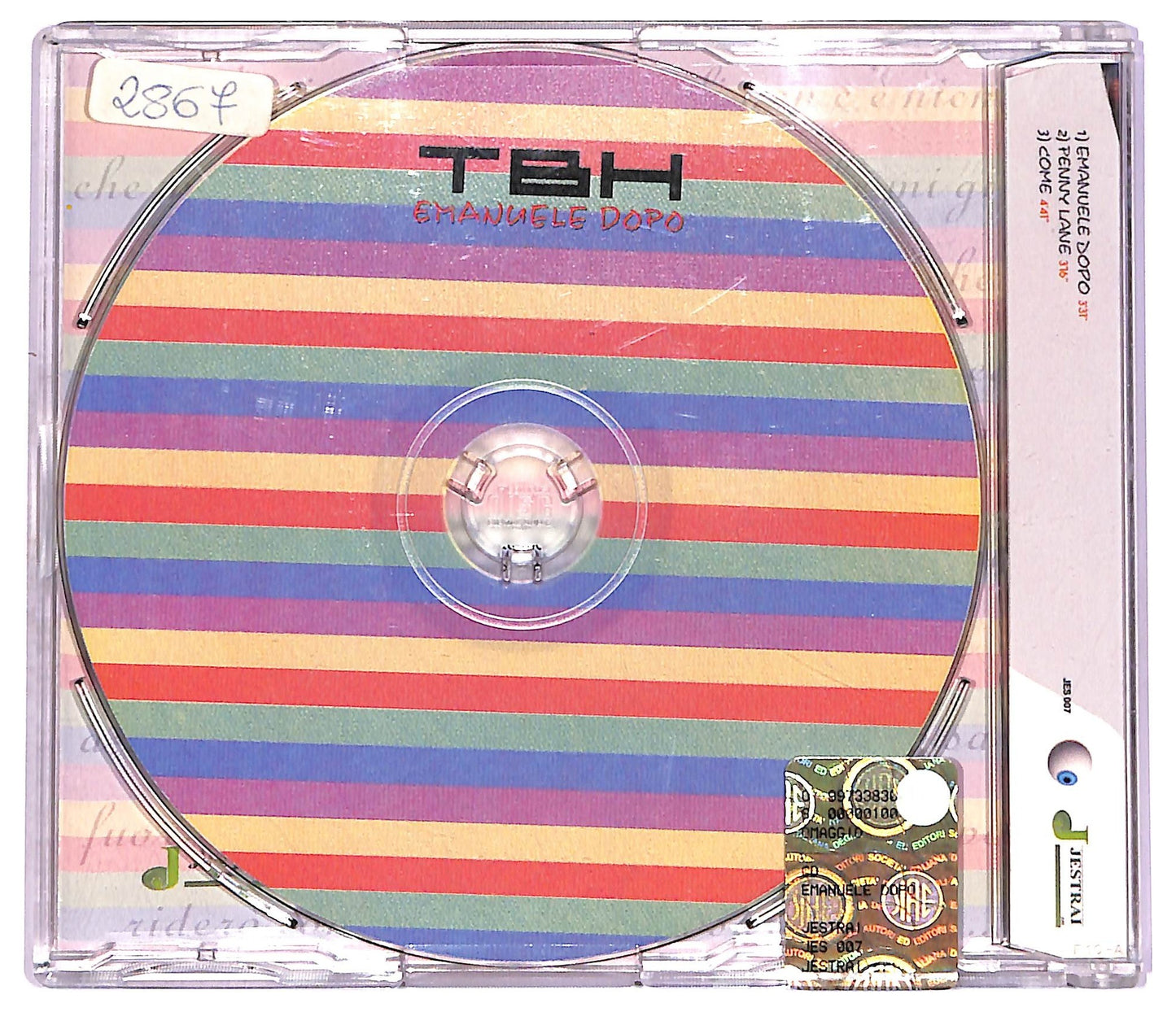 EBOND TBH - Emanuele Dopo CD CD072356