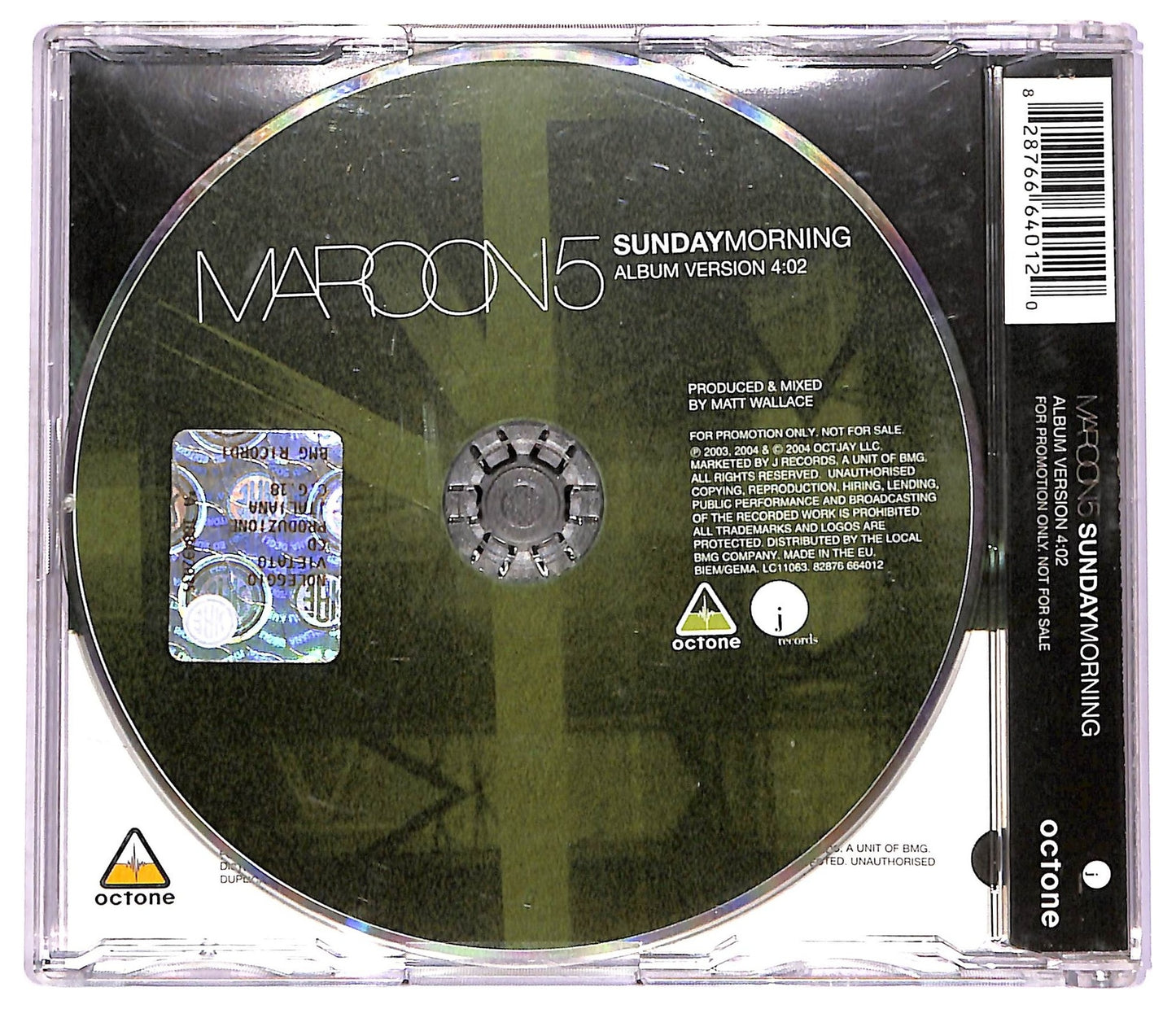 EBOND Maroon 5 - Sunday Morning CD CD072423