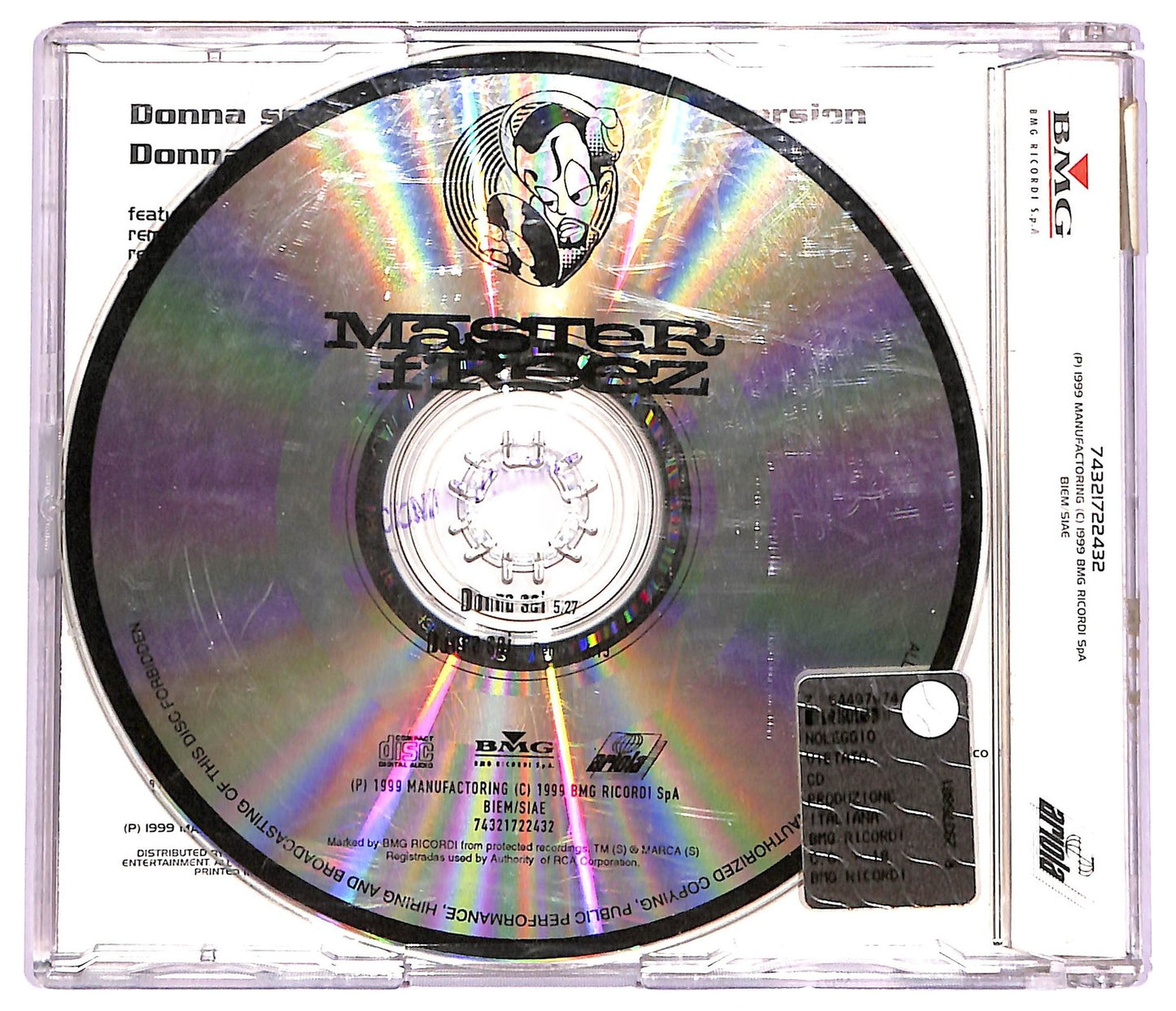 EBOND Master Freez - Donna Sei (Solo Per Te) CD CD072438