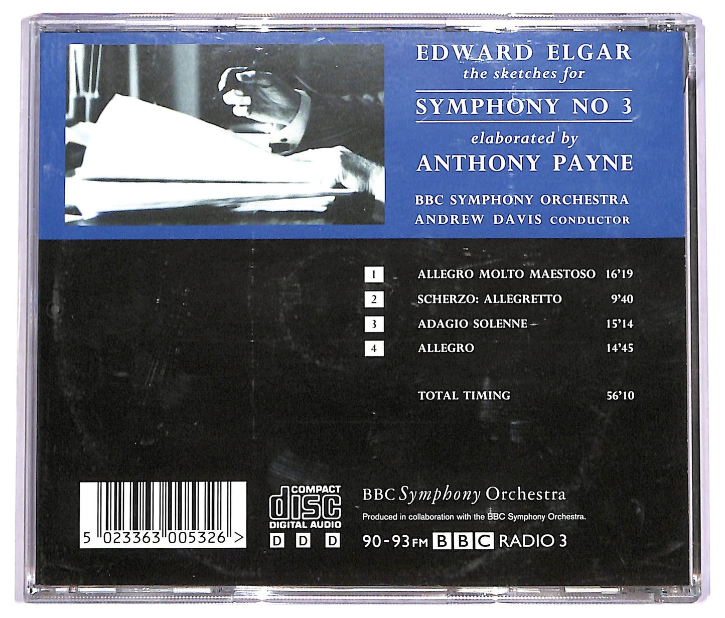 EBOND Edward Elgar - The Sketches For Symphony No. 3 CD CD072541