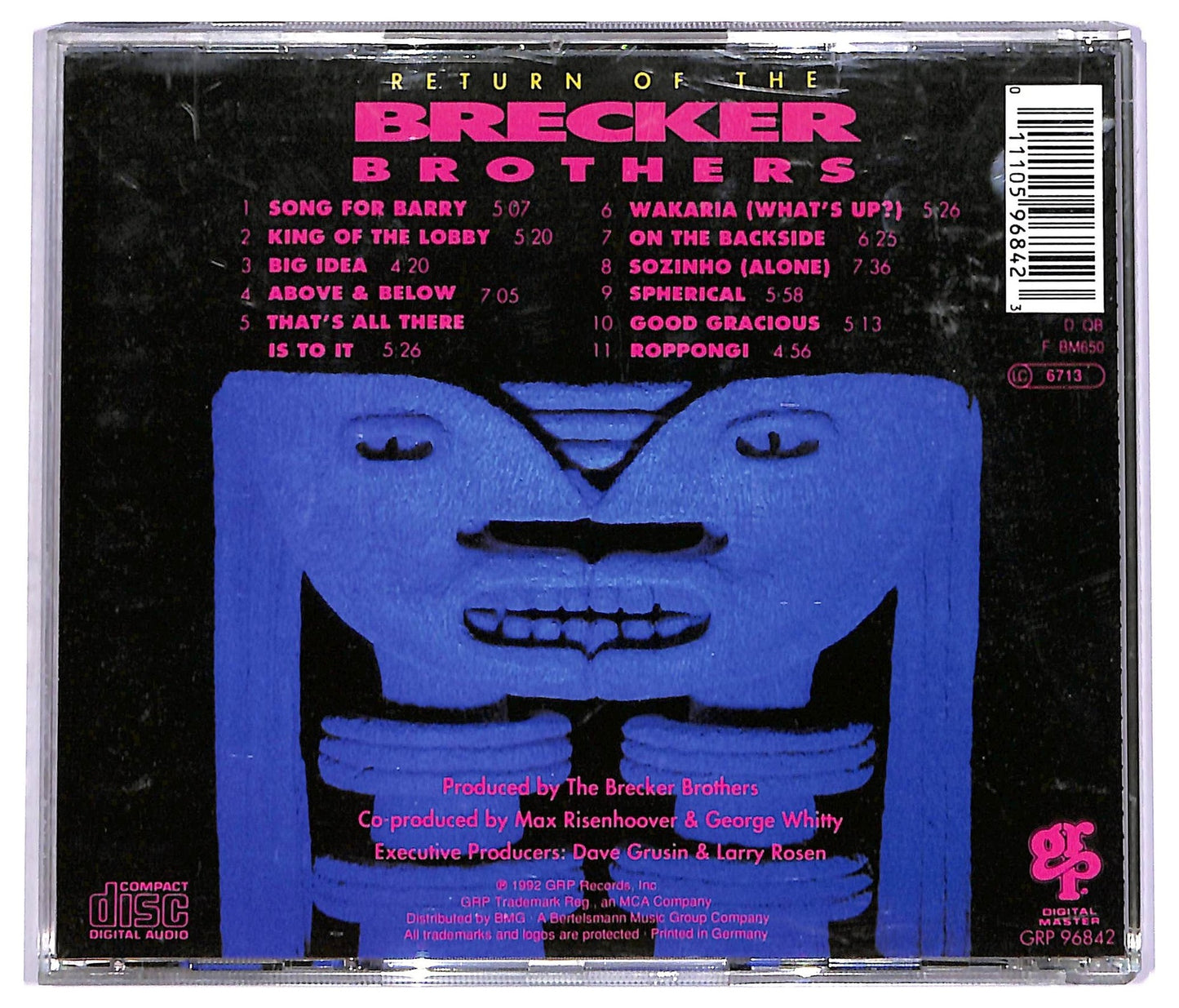 EBOND The Brecker Brothers - Return Of The Brecker Brothers CD CD072627