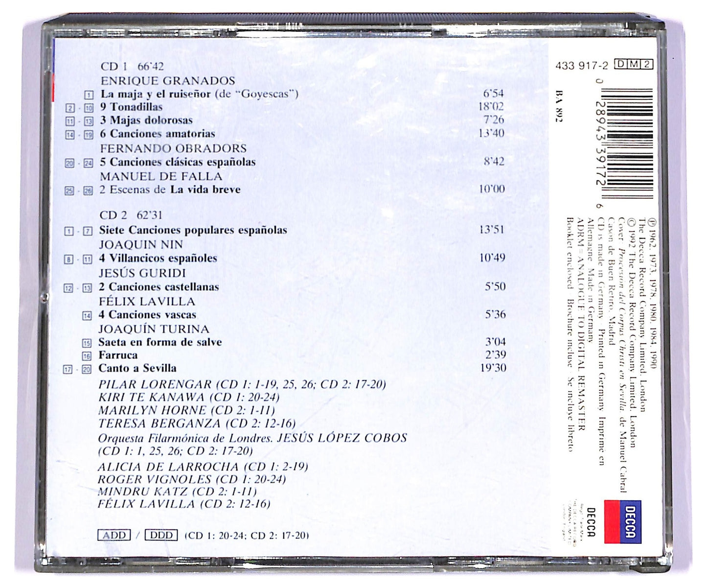 EBOND Various - Canciones Songs Melodies CD CD072639