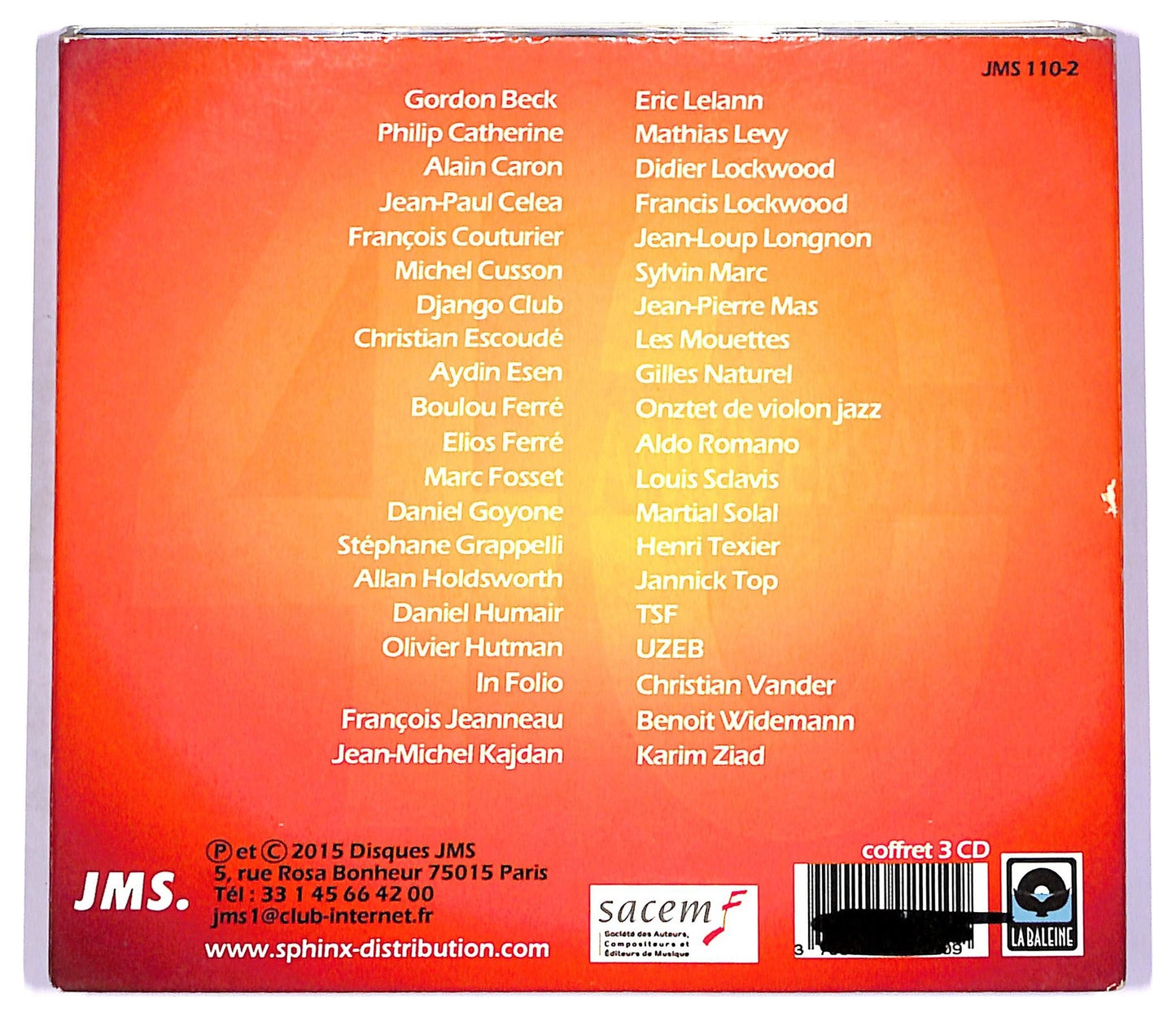 EBOND Various - JMS - 40eme Anniversaire CD CD072656