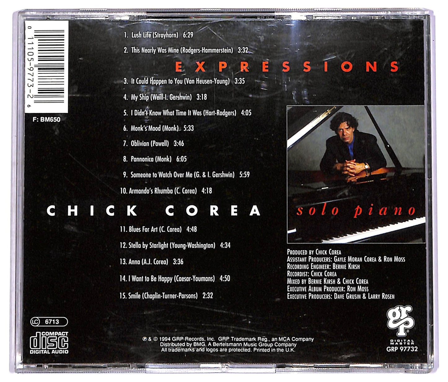 EBOND Chick Corea - Expressions CD CD072727