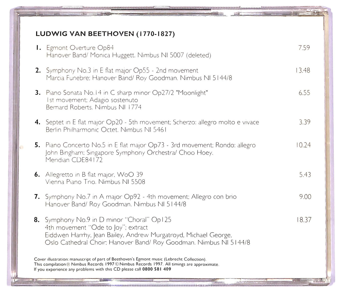 EBOND Various - Beethoven CD CD072817