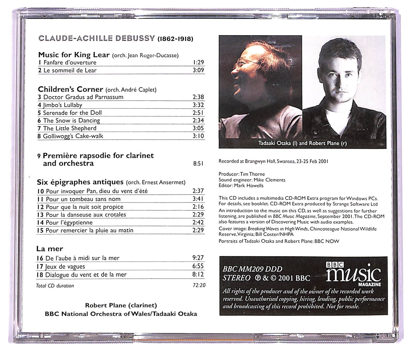 EBOND Debussy - La Mer CD CD072830