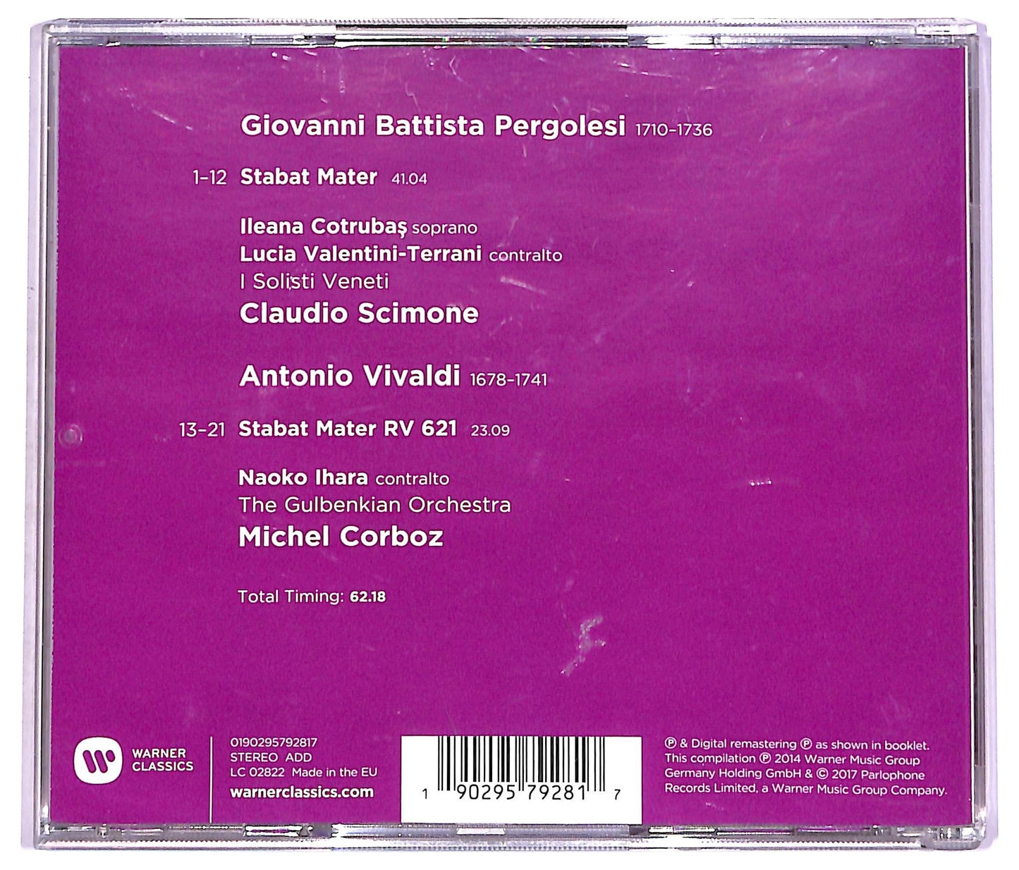 EBOND Percolesi Vivaldi - Essential CLassics CD CD072834