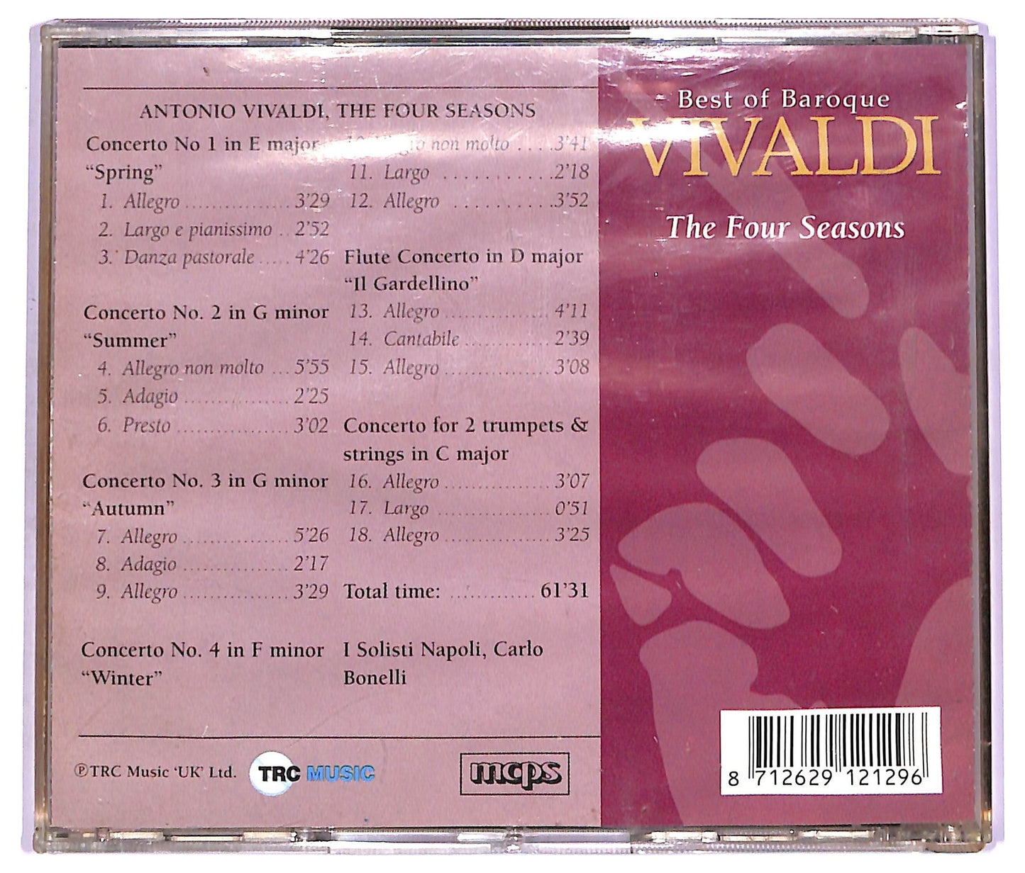 EBOND Vivaldi - The Four Seasons CD CD072856