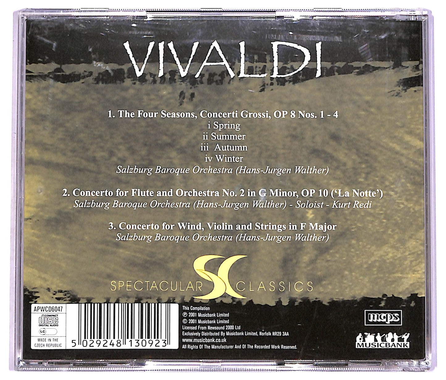 EBOND Vivaldi - Four Seasons CD CD072857