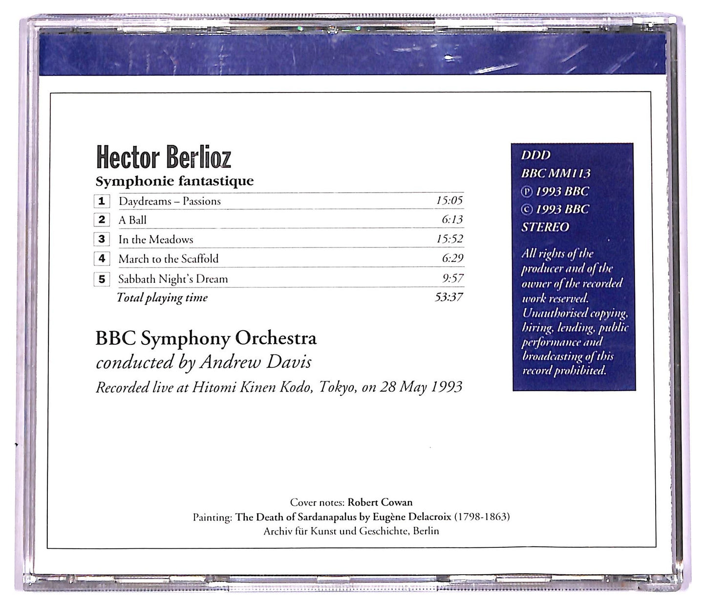 EBOND Berlioz - Symphonie Fantastique CD CD072904