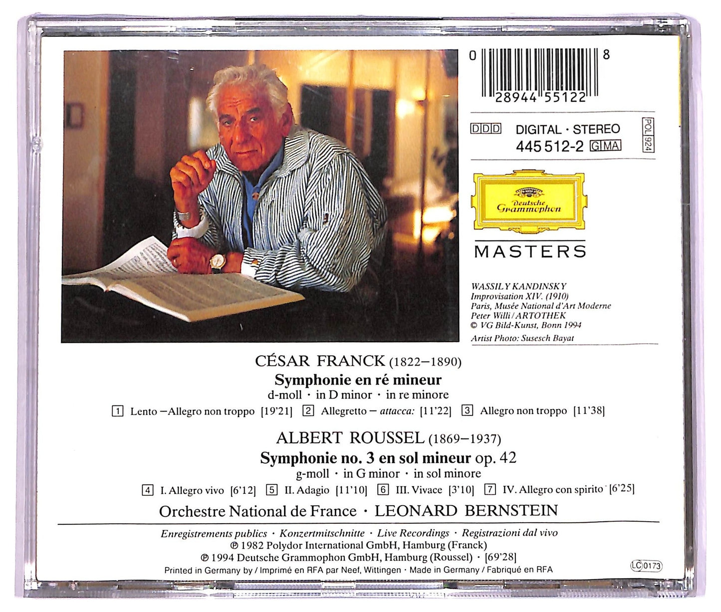 EBOND Franck Roussel - Symphonie Symphonie No. 3 CD CD072917