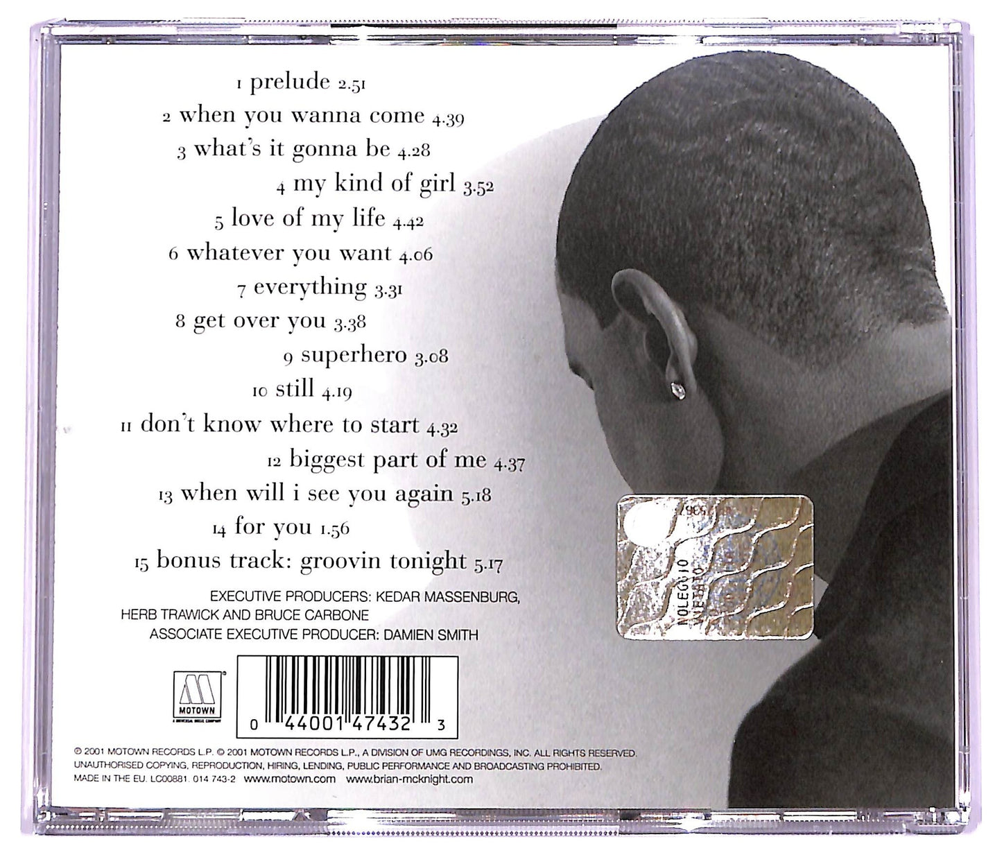 EBOND Brian McKnight - Superhero CD CD072956