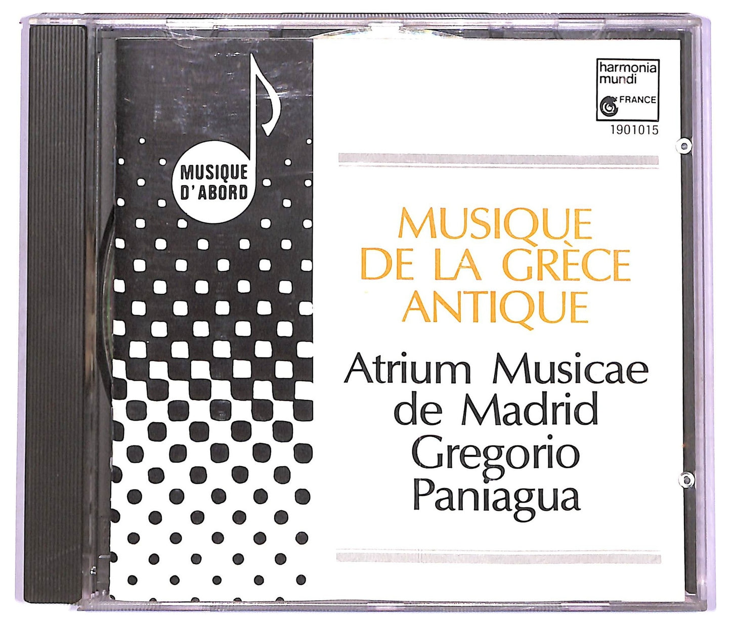 EBOND Atrium Musicae De Madrid , Gregorio Paniagua - Musique De La Grece Antique CD CD072957