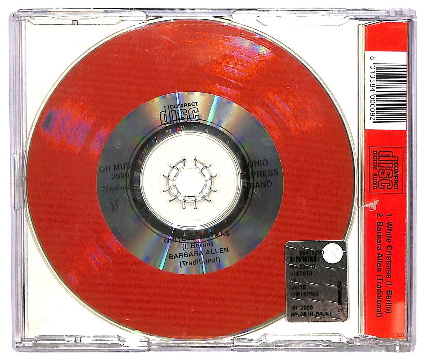 EBOND Various -Christmas Country CD CD073019