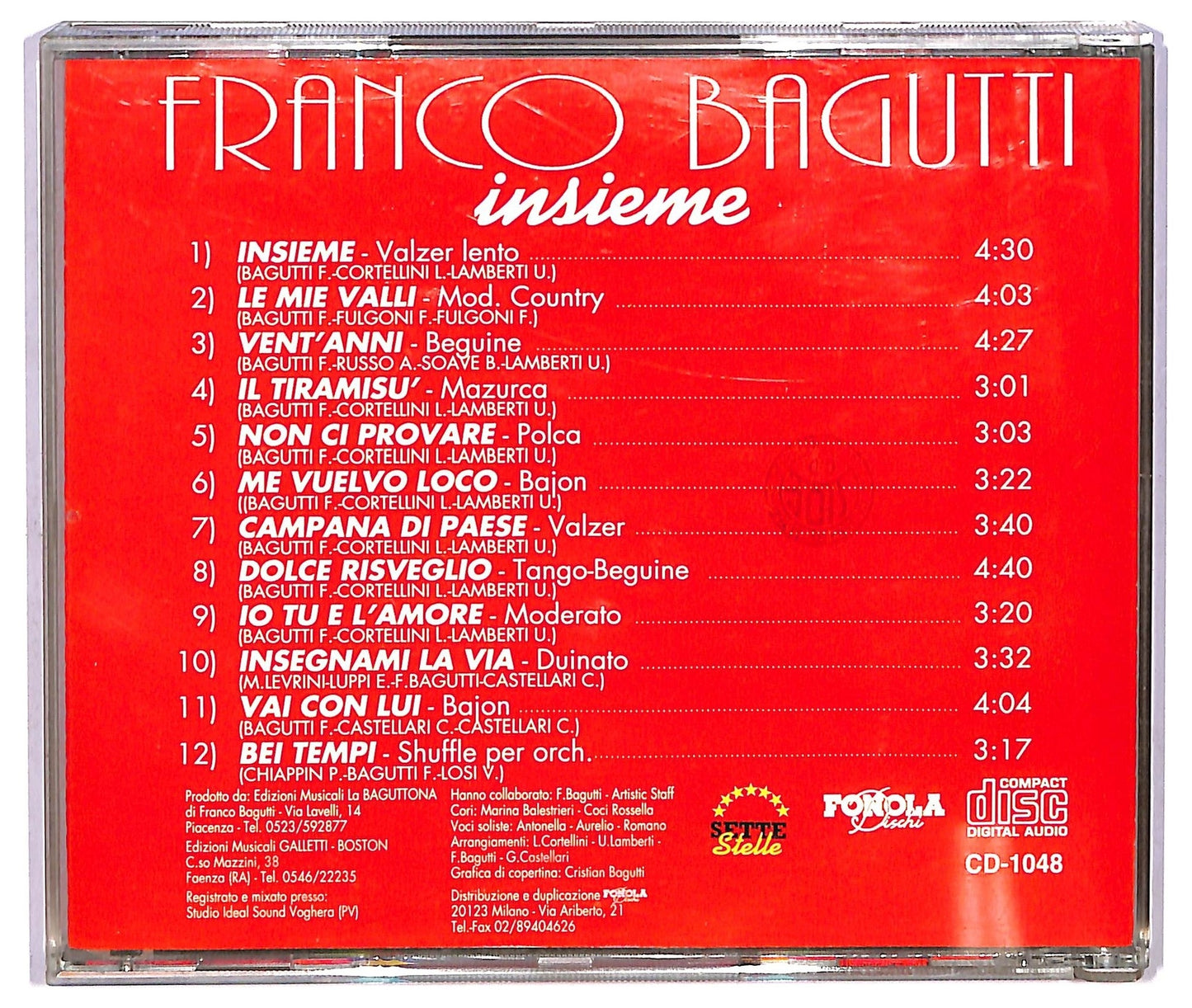 EBOND Franco Bagutti - Insieme CD CD073039