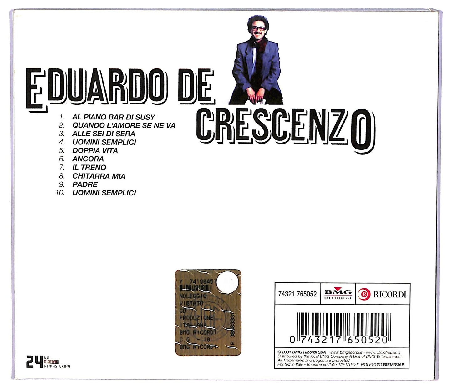 EBOND Eduardo De Crescenzo - Ancora CD CD073105
