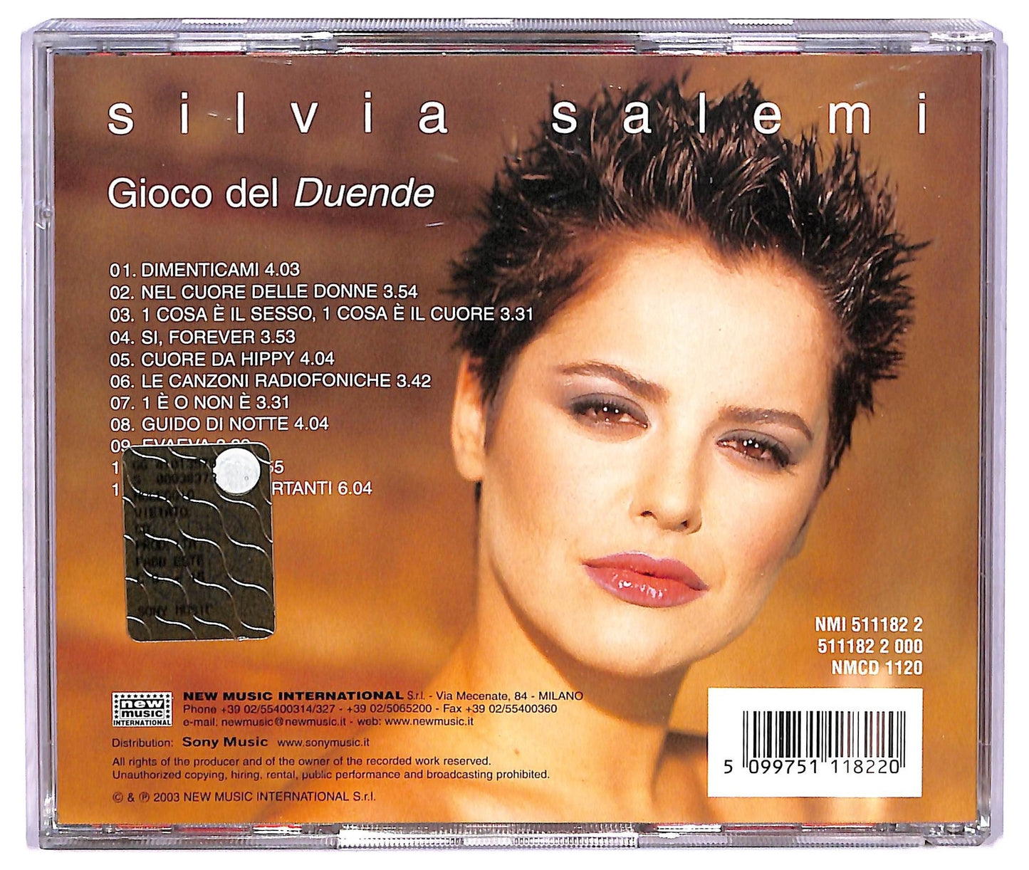 EBOND Silvia Salemi - Gioco Del Duende CD CD073110