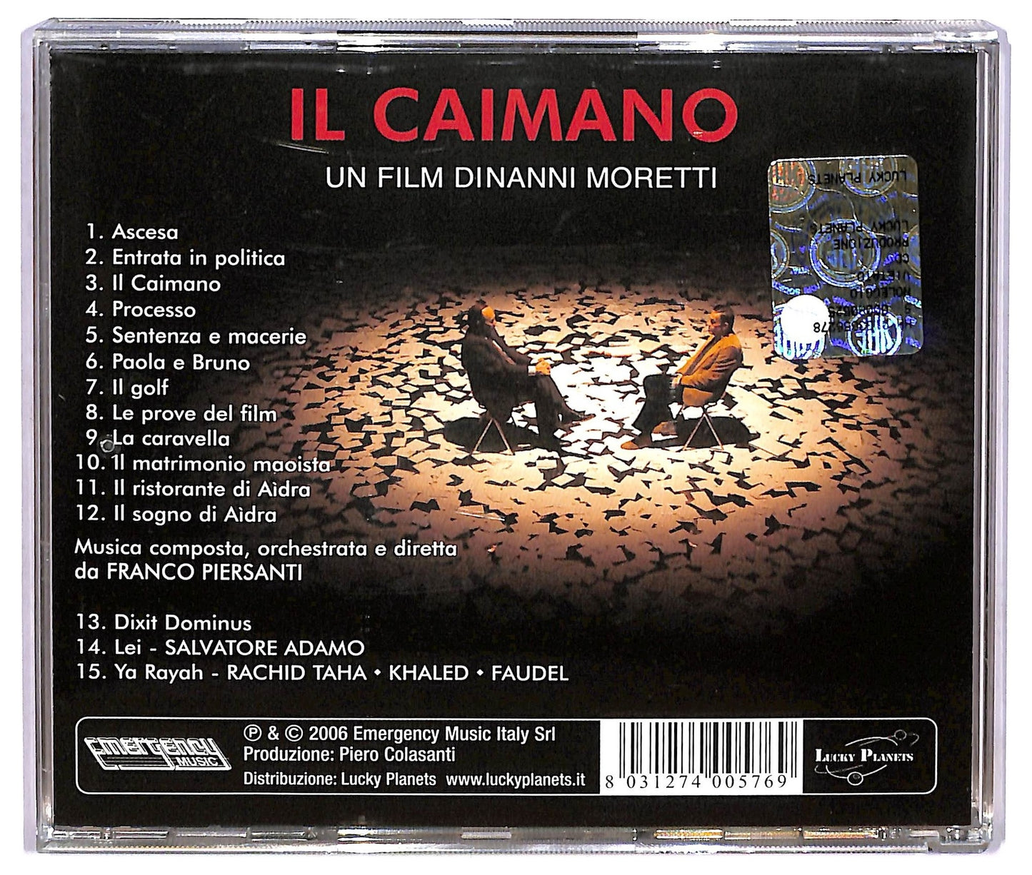EBOND Franco Piersanti - Il Caimano (Colonna Sonora Originale) CD CD073122