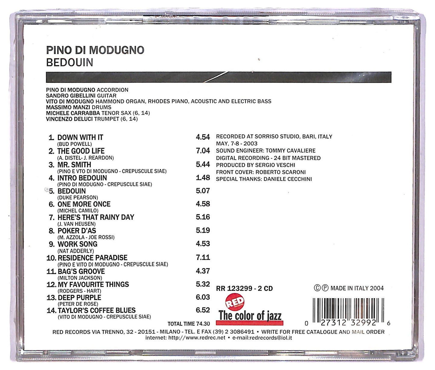 EBOND Pino Di Modugno - Bedouin CD CD073212