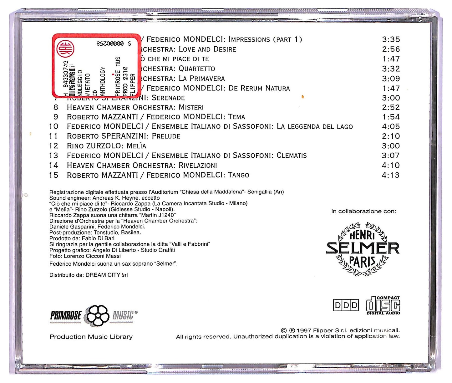 EBOND Various - Anthology CD CD073243