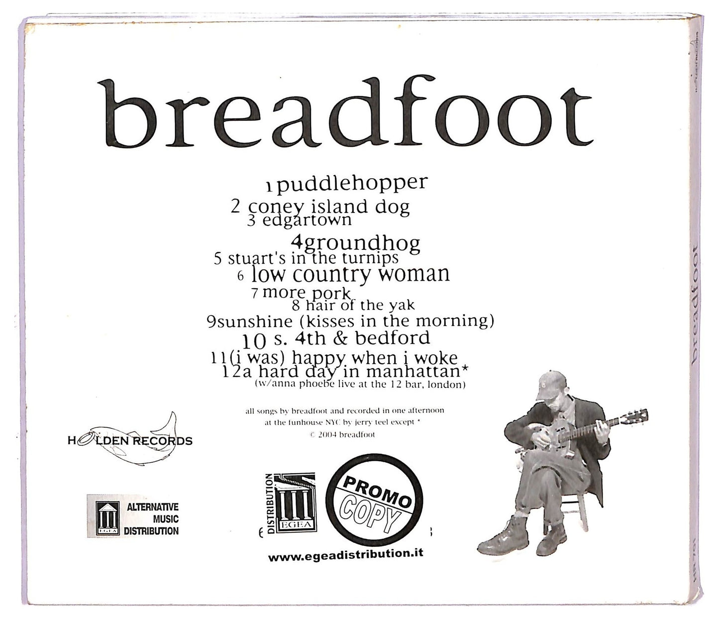 EBOND Breadfoot -Breadfoot CD CD073250