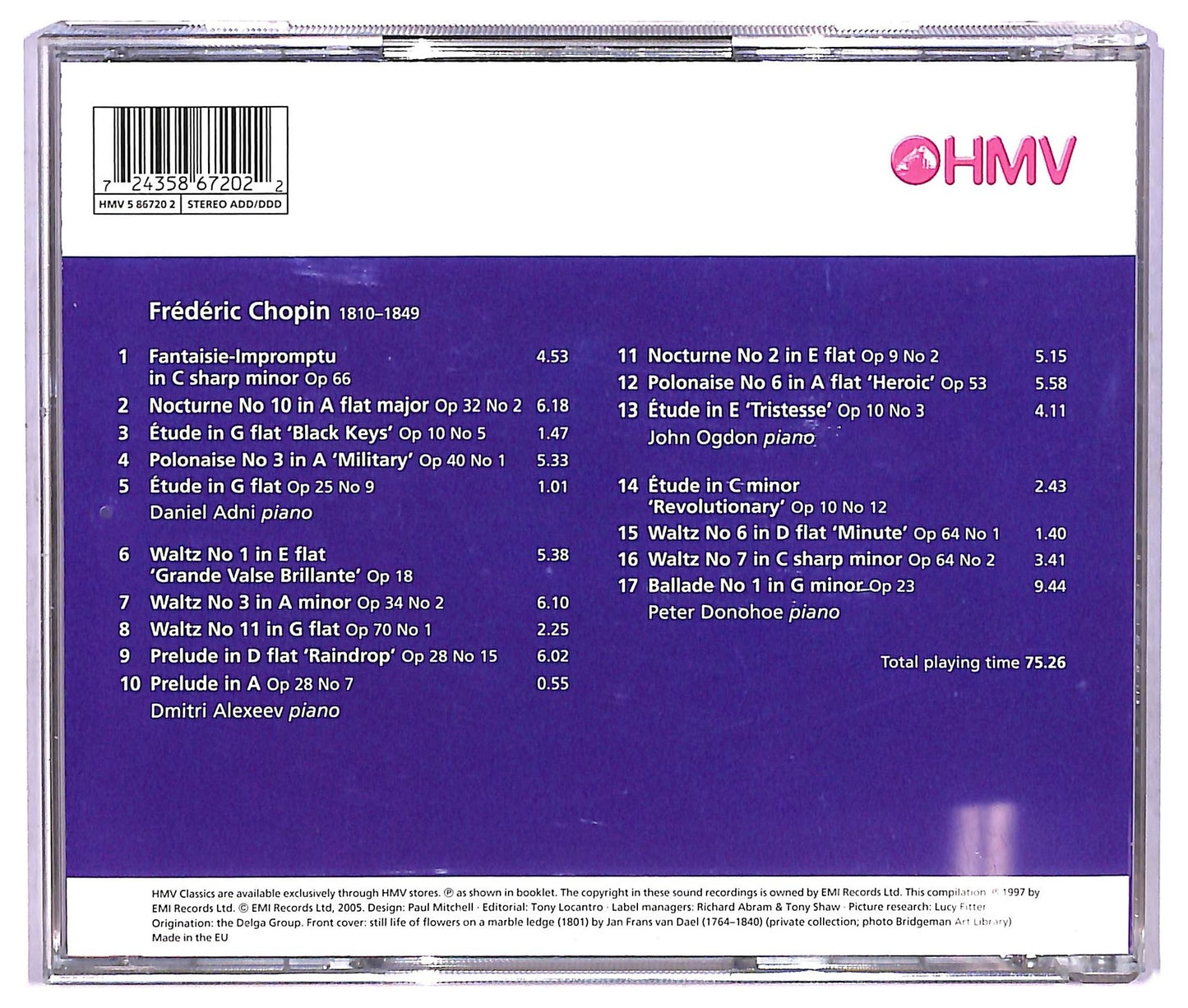 EBOND Various - Chopin Piano Favourites CD CD073330