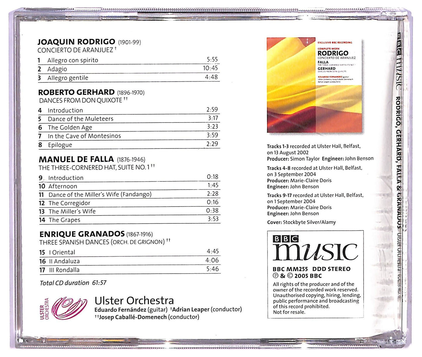 EBOND Rodrigo - Concierto de Aranjuez CD CD073340