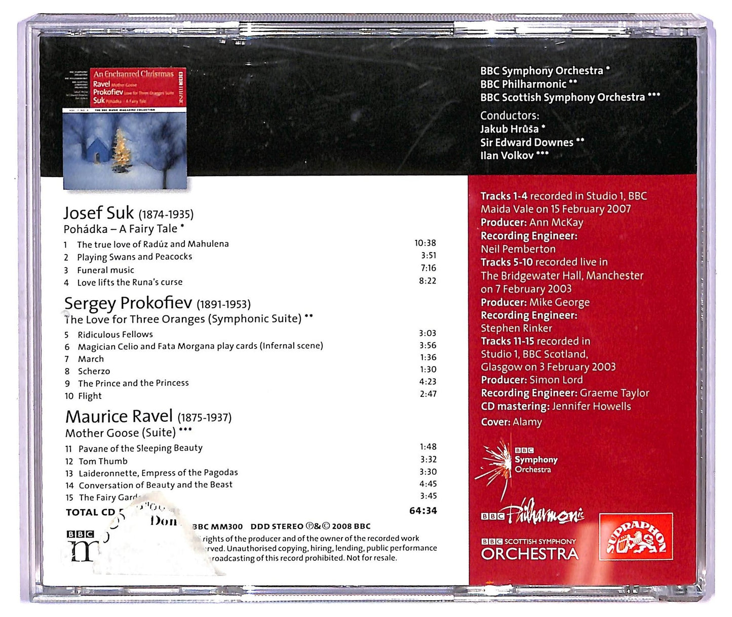 EBOND BBC Symphony Orchestra - An Enchanted Christmas CD CD073347