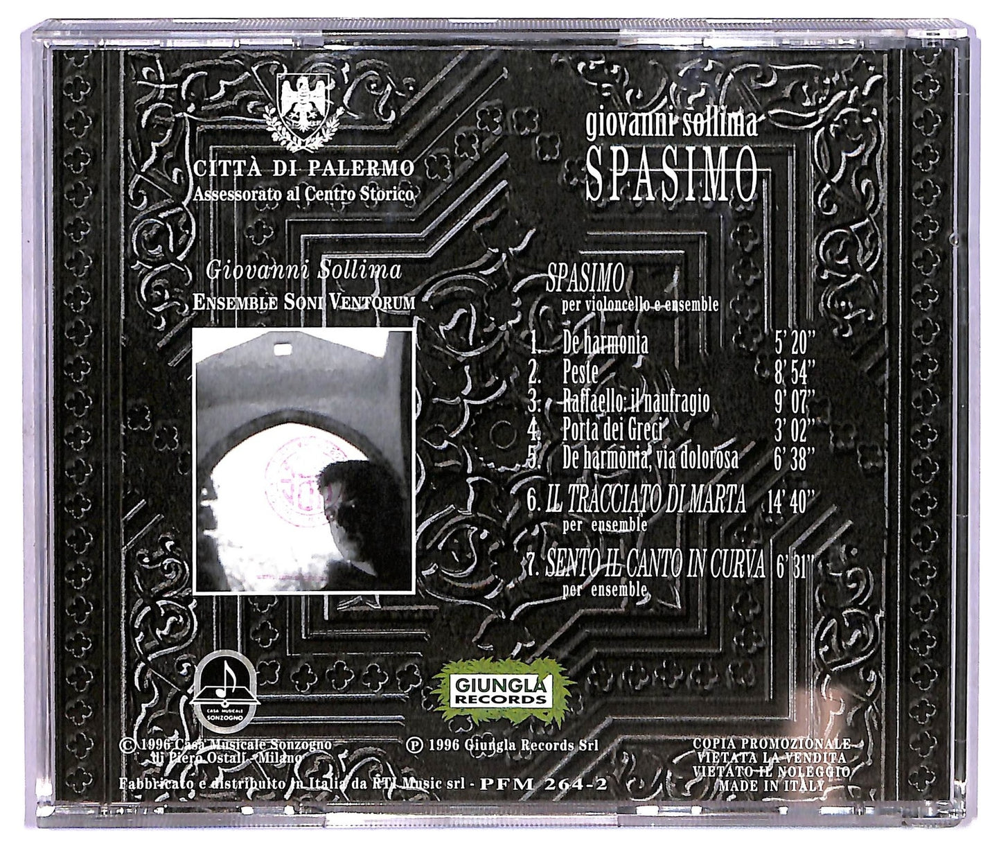 EBOND Giovanni Sollima - Spasimo CD CD073358