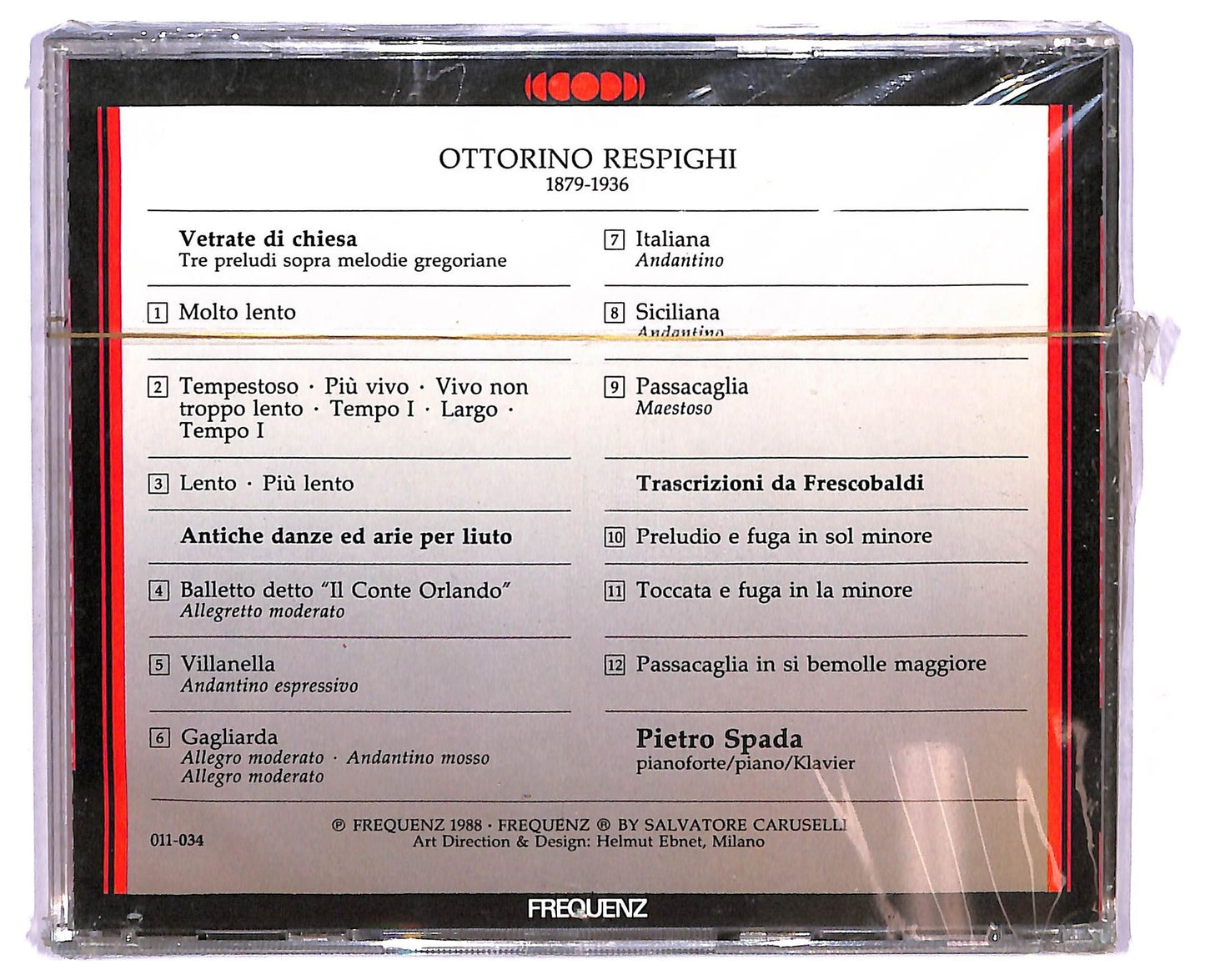 EBOND Ottorino Respighi - Piano Music CD CD073360