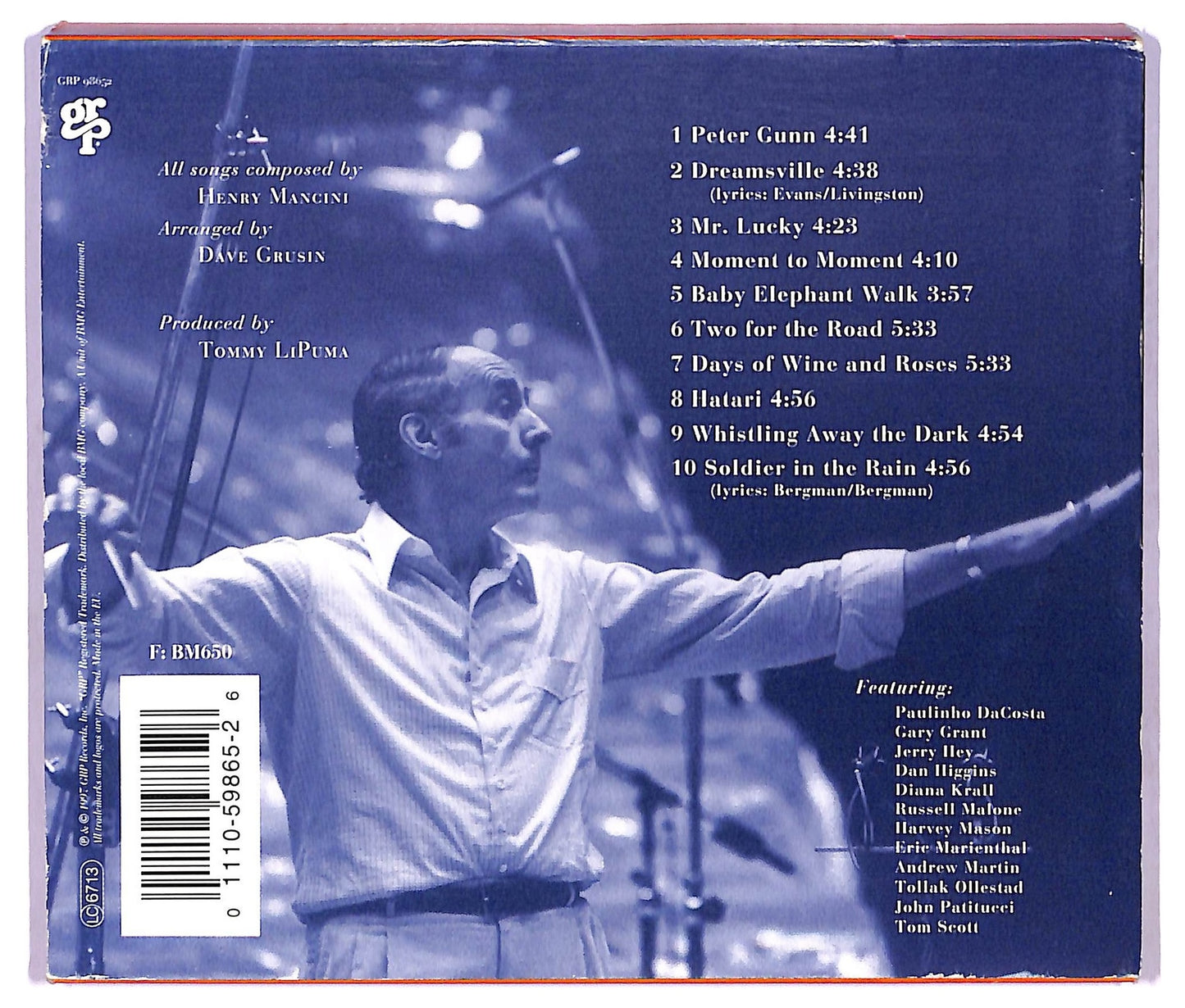 EBOND Dave Grusin - Two For The Road (The Music Of Henry Mancini) CD CD073407