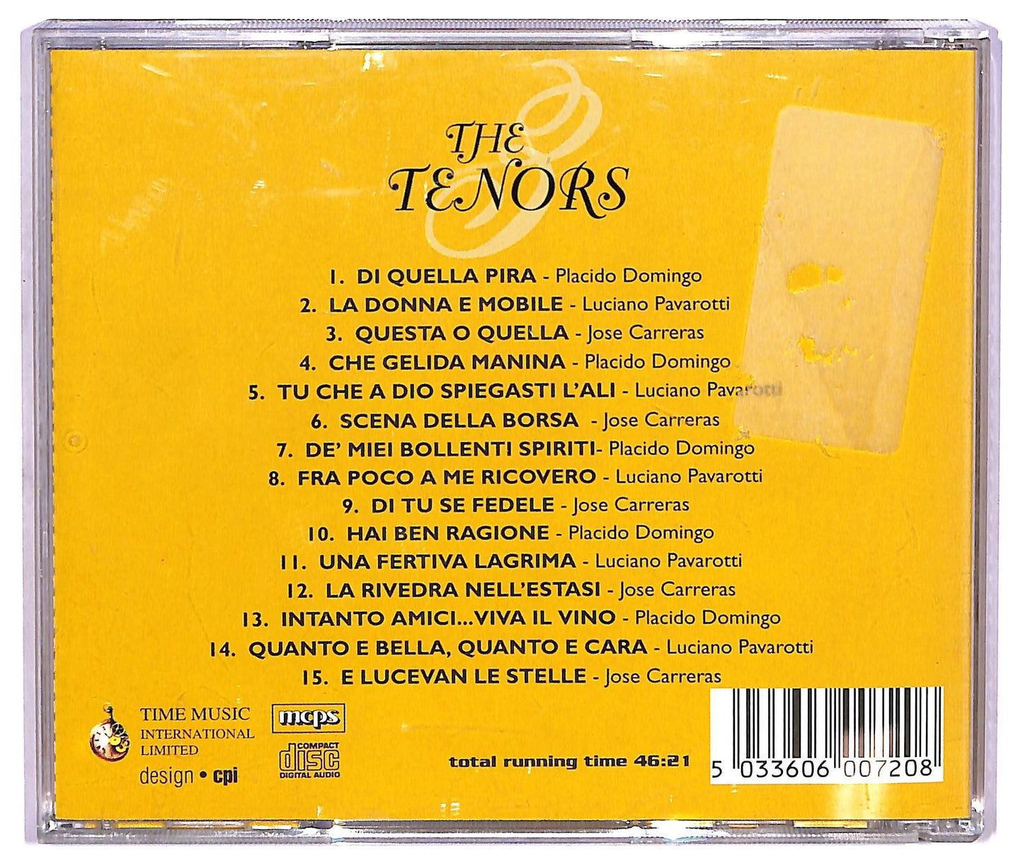 EBOND Various - The Tenoos CD CD073443