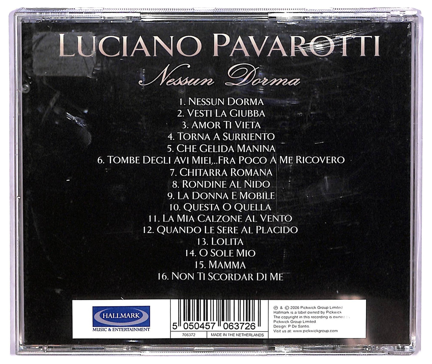 EBOND Luciano Pavarotti - Nessun Dorma CD CD073463