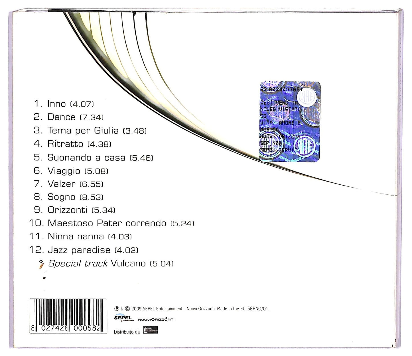 EBOND Toto Torquati - Vita, Amore E Musica CD CD073532