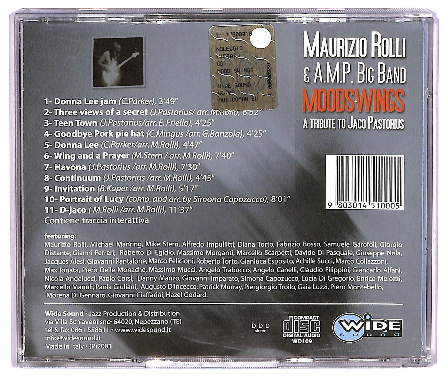 EBOND Maurizio Rolli & A.M.P. Big Band - Moodswings CD CD073547