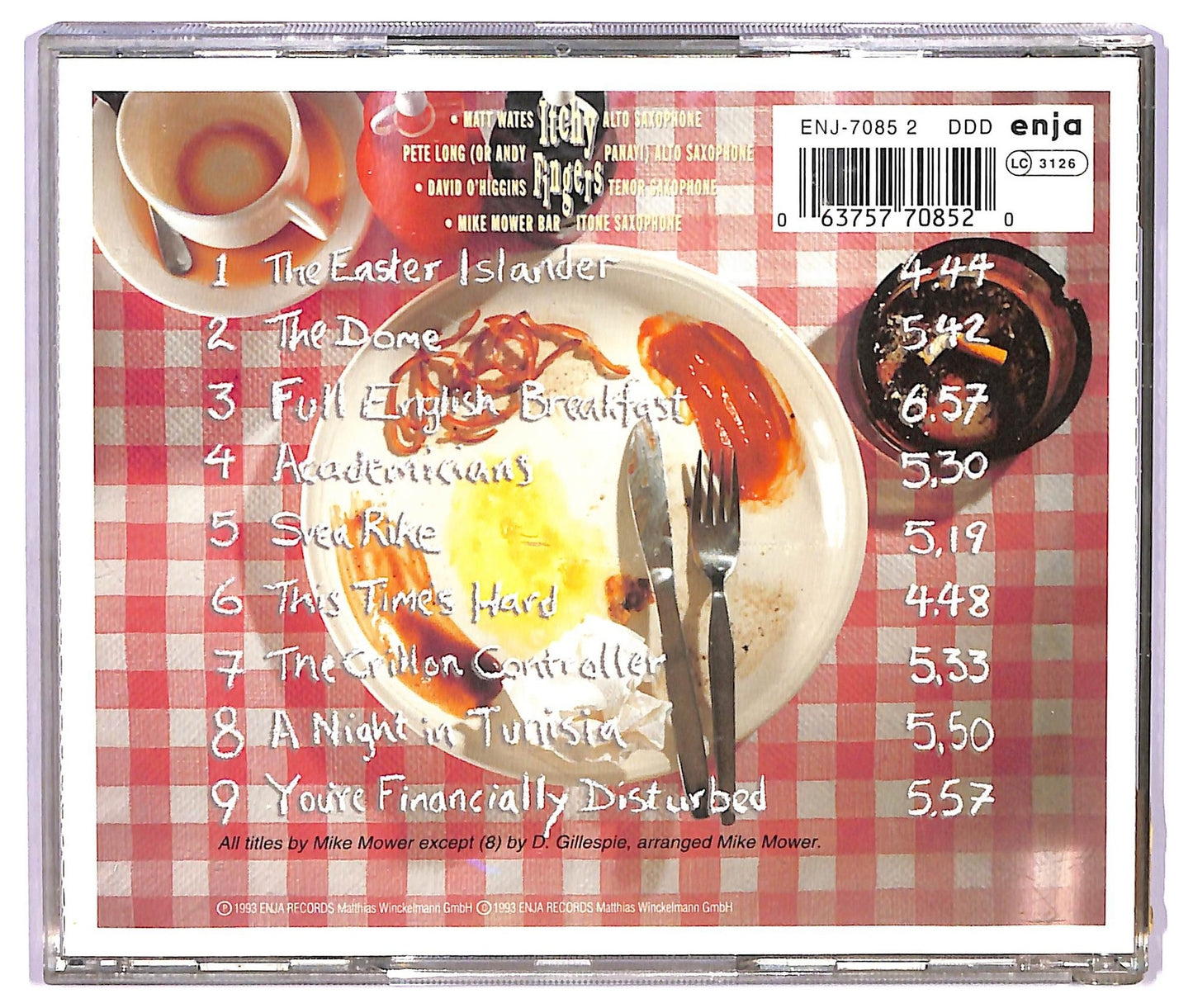 EBOND Itchy Fingers - Full English Breakfast CD CD073625