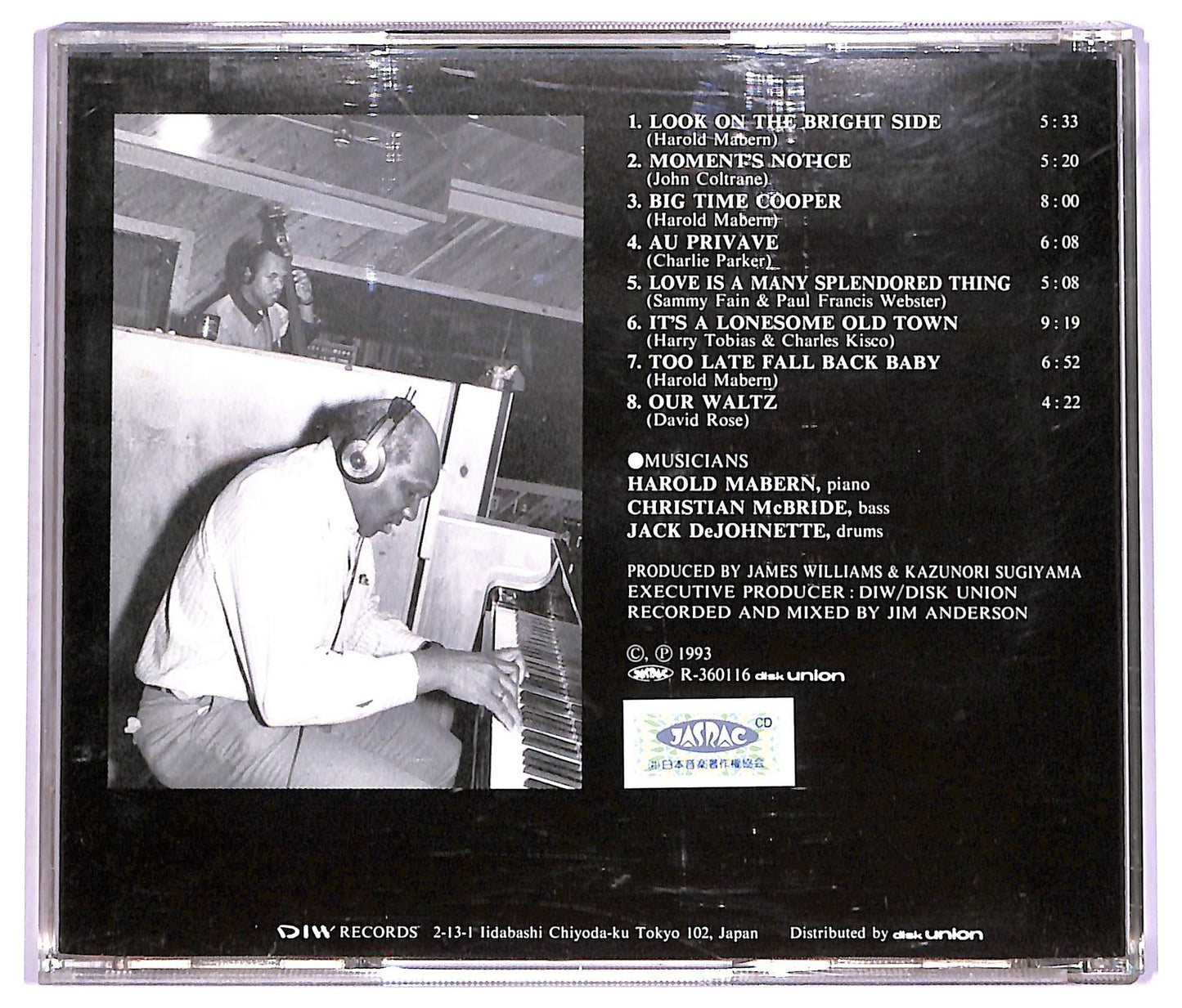 EBOND Harold Mabern Trio - Lookin' On The Bright Side CD CD073734