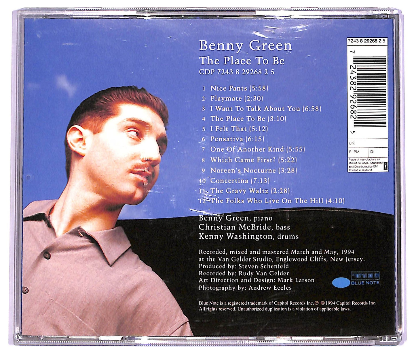EBOND Benny Green - The Place To Be CD CD073735