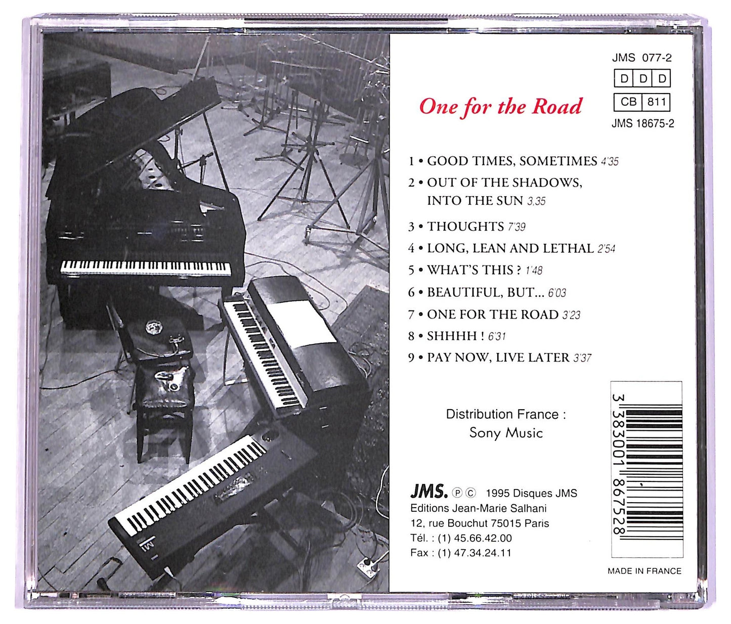 EBOND Gordon Beck - One For The Road CD CD073737