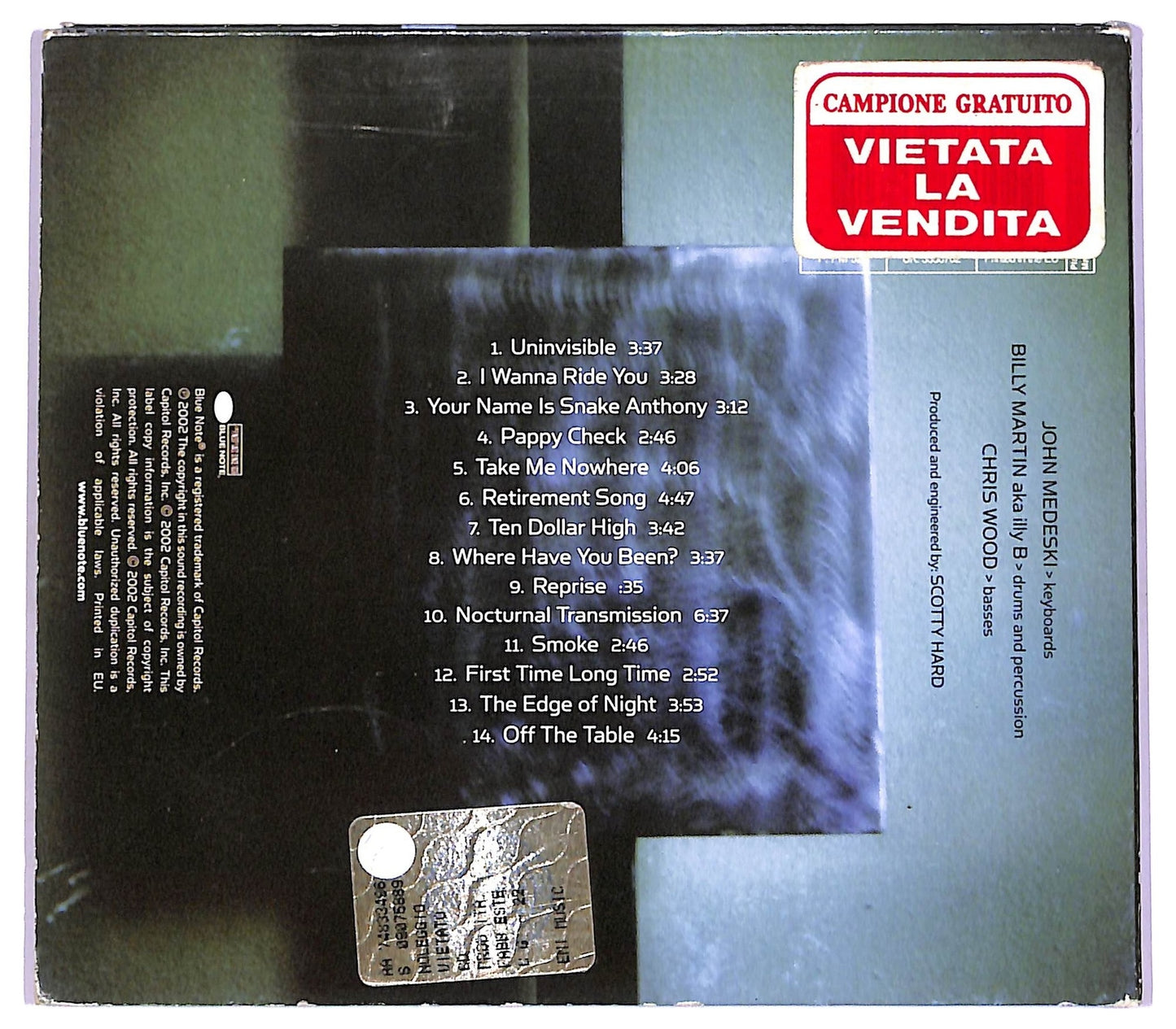 EBOND Medeski Martin And Wood - Uninvisible CD CD073739