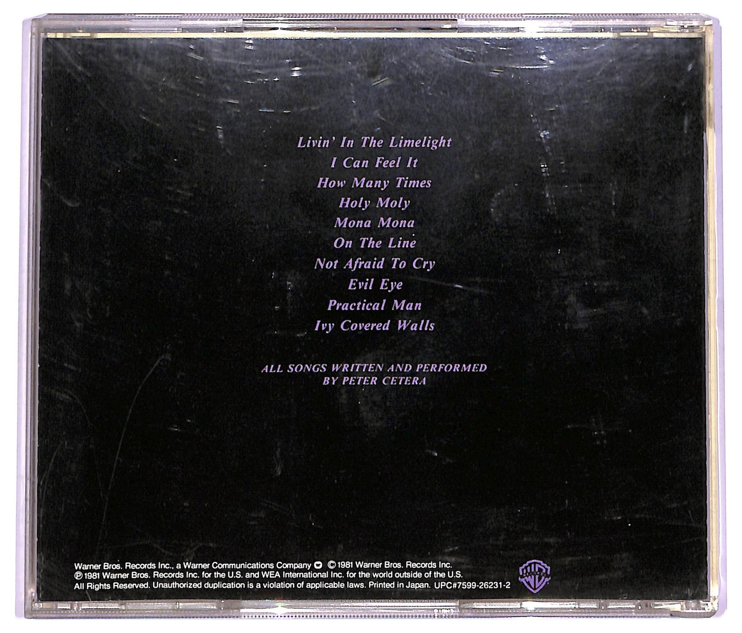 EBOND Peter Cetera - Peter Cetera CD CD073745
