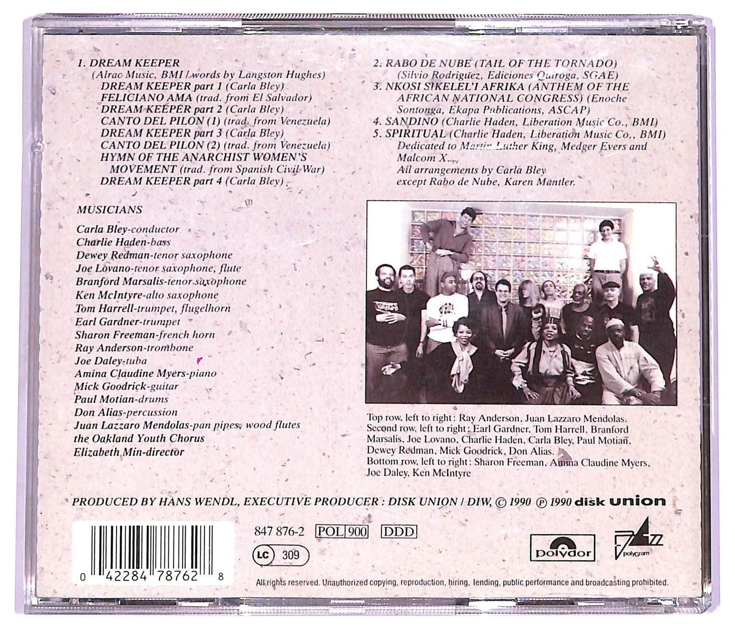 EBOND Charlie Haden And The Liberation Music Orchestra - Dream Keeper CD CD073814