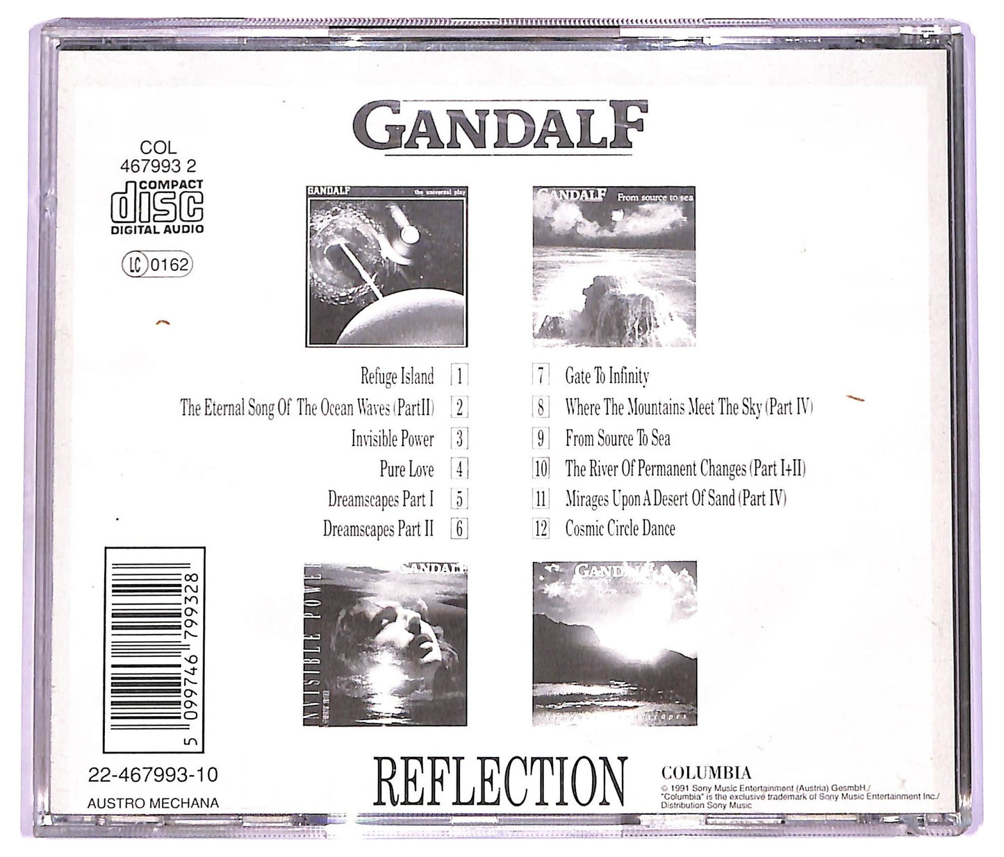 EBOND Gandalf - Reflection Masterworks 1986-1990 CD CD073833