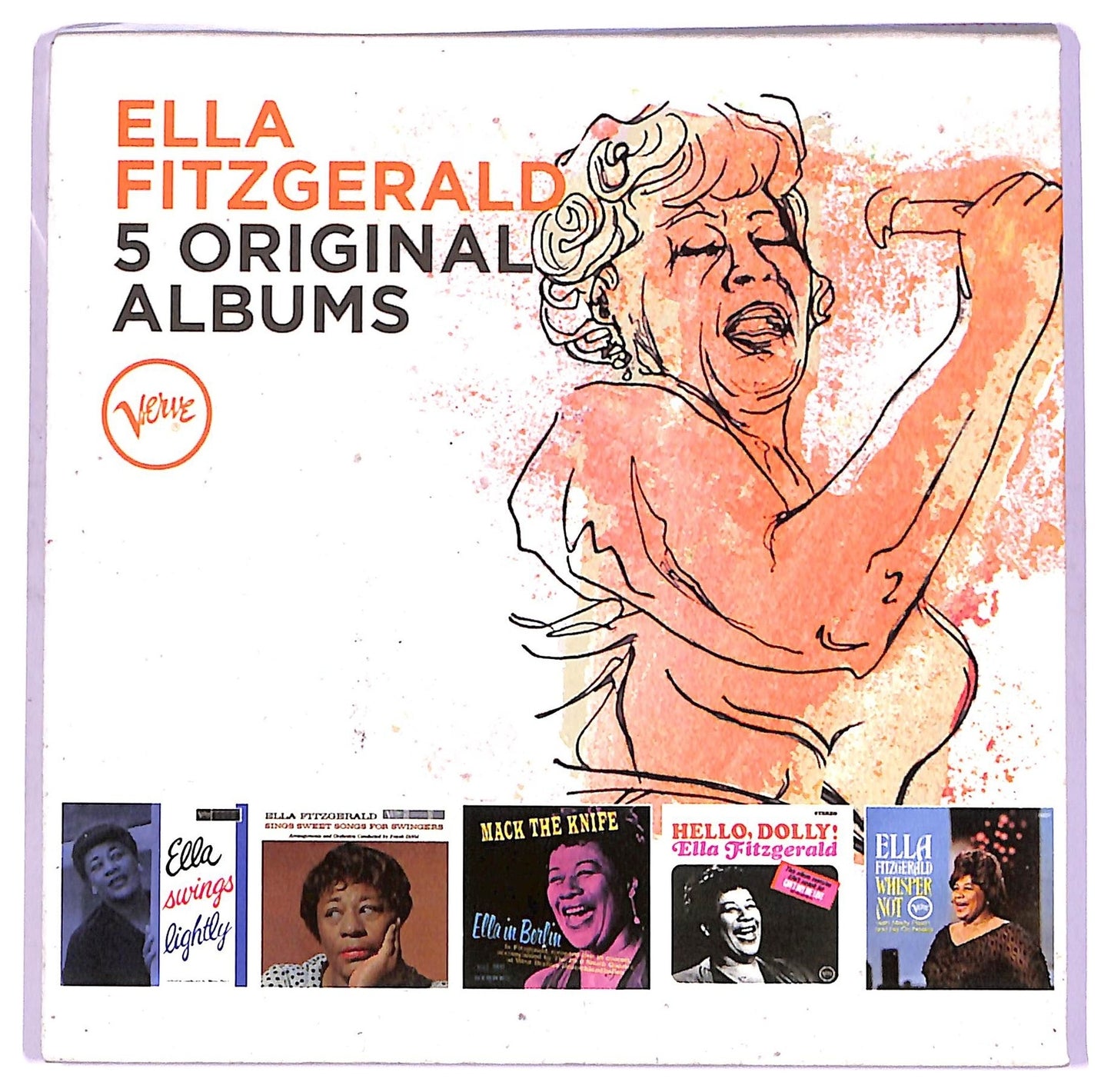 EBOND Ella Fitzgerald - 5 Original Albums CD CD073855