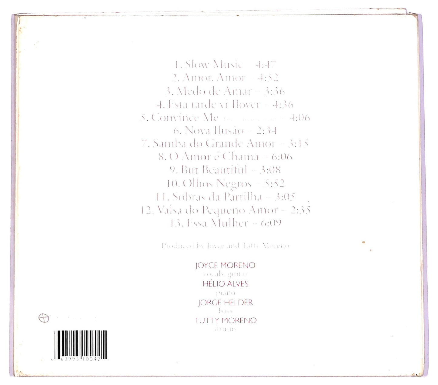 EBOND Joyce - Slow Music CD CD073965