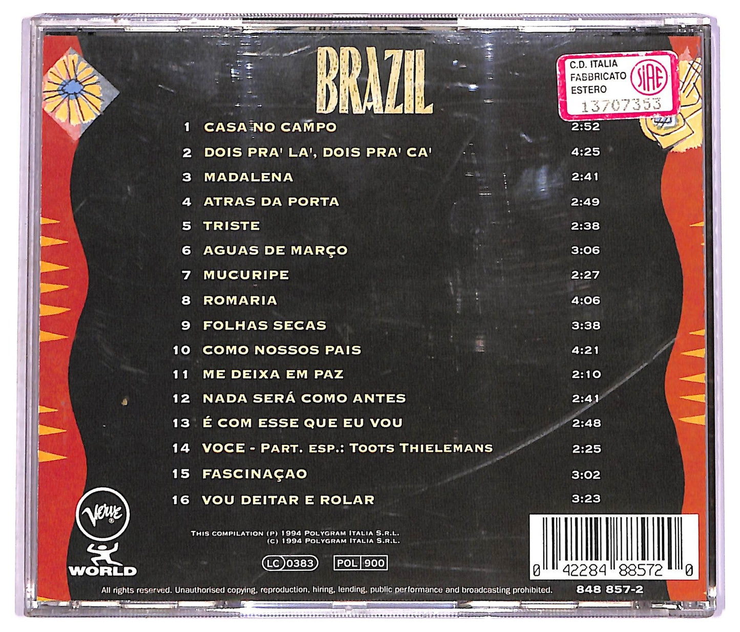 EBOND Elis Regina - Brazil CD CD074034
