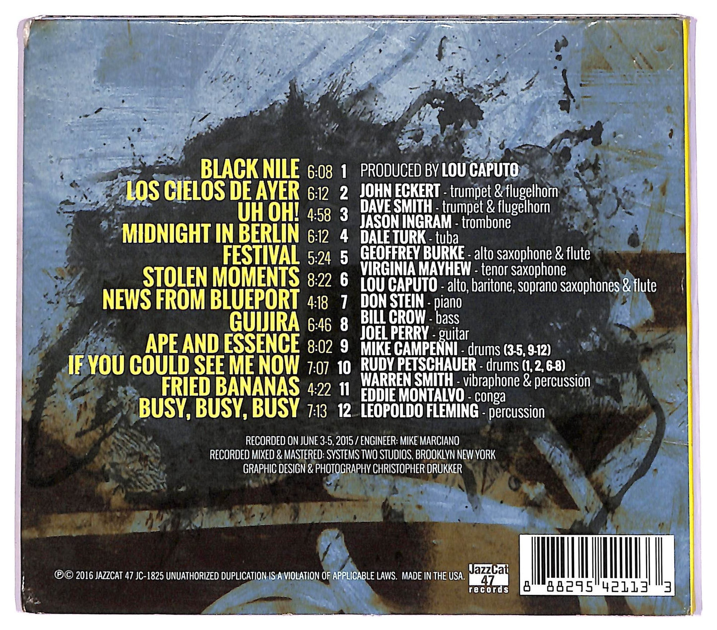 EBOND Lou Caputo Not So Big Band - Uh Oh! CD CD074048