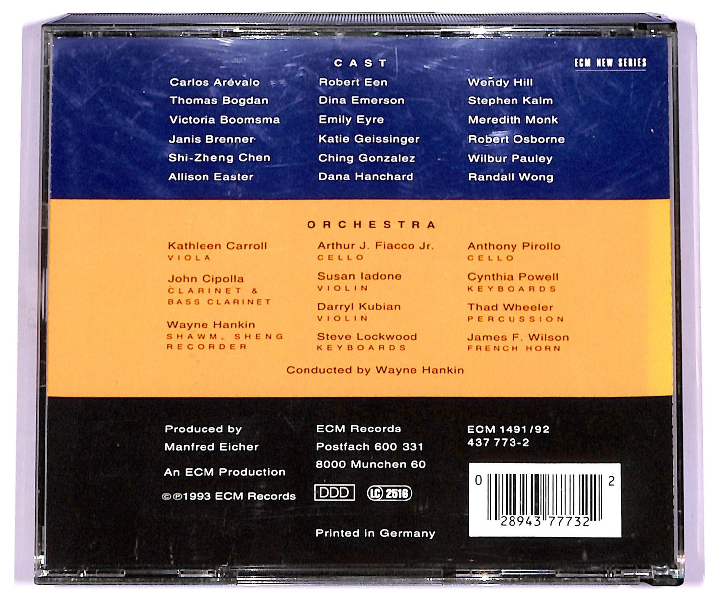 EBOND Meredith Monk - Atlas - An Opera In Three Parts CD CD074062