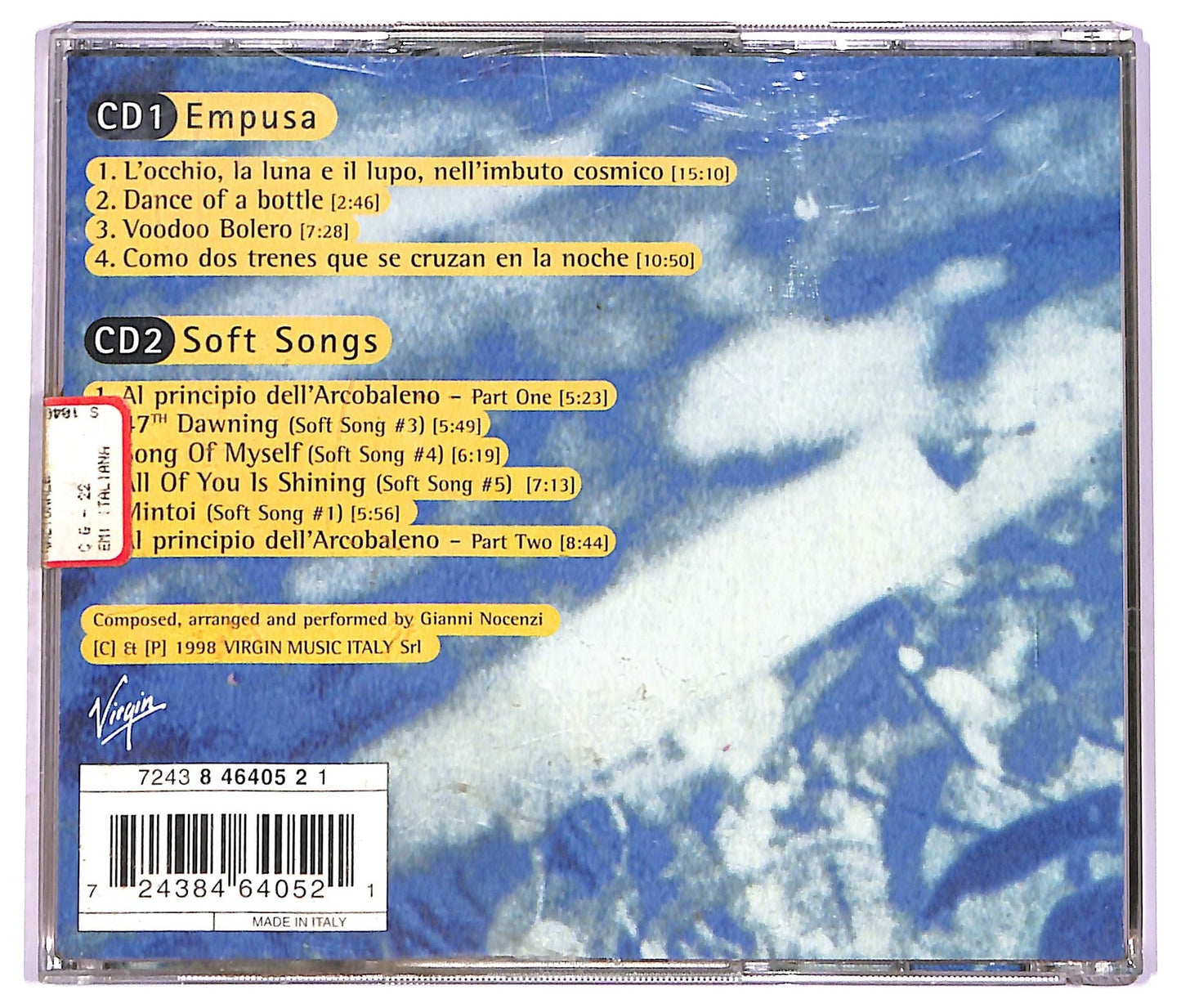 EBOND Gianni Nocenzi - Double Exposure CD CD074105